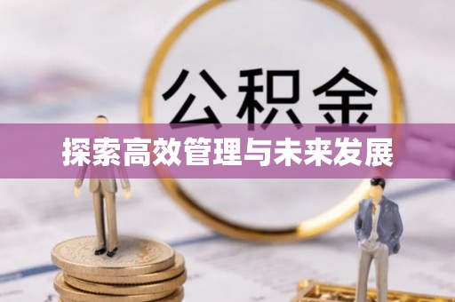 连州探索高效管理与未来发展