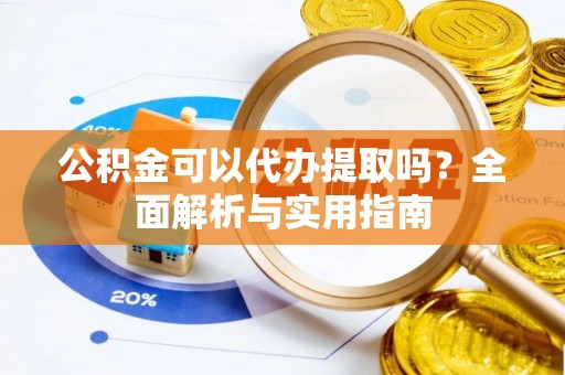 连州公积金可以代办提取吗？全面解析与实用指南