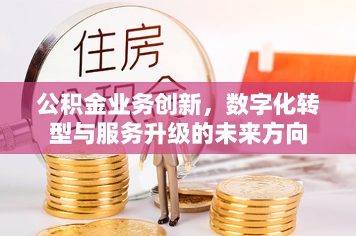 连州公积金业务创新，数字化转型与服务升级的未来方向