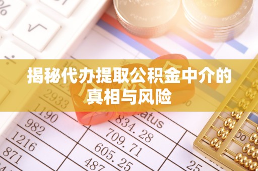 连州揭秘代办提取公积金中介的真相与风险
