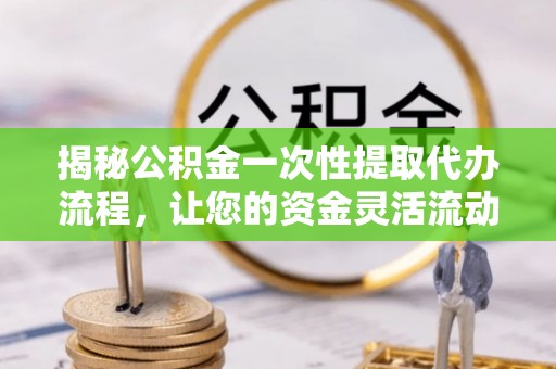 连州揭秘公积金一次性提取代办流程，让您的资金灵活流动