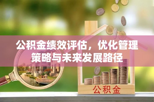 连州公积金绩效评估，优化管理策略与未来发展路径