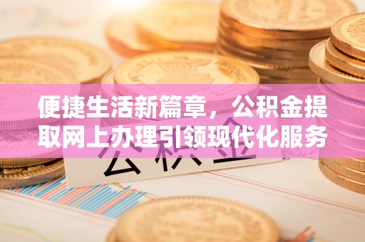 连州便捷生活新篇章，公积金提取网上办理引领现代化服务