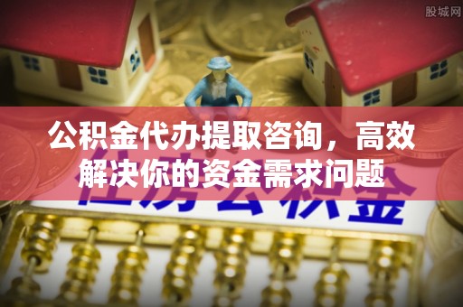 连州公积金代办提取咨询，高效解决你的资金需求问题