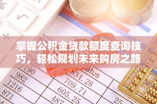 连州掌握公积金贷款额度查询技巧，轻松规划未来购房之路