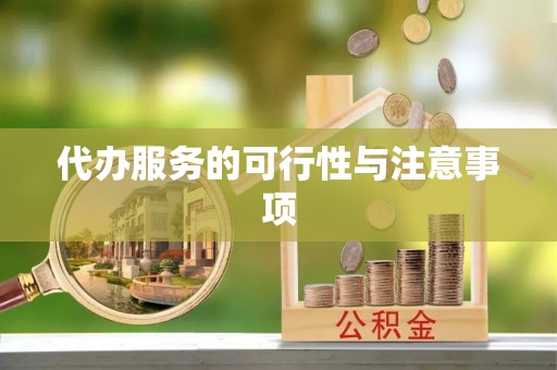 连州代办服务的可行性与注意事项