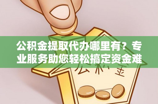 连州公积金提取代办哪里有？专业服务助您轻松搞定资金难题