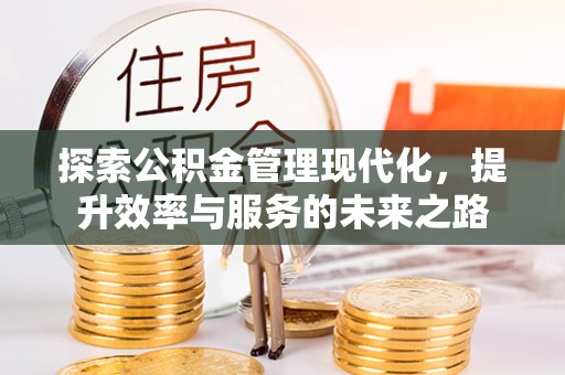 连州探索公积金管理现代化，提升效率与服务的未来之路
