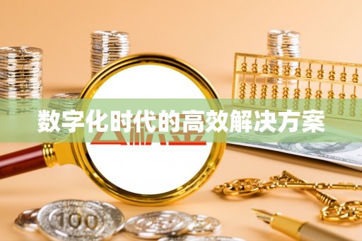 连州数字化时代的高效解决方案