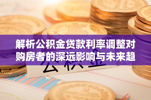 连州解析公积金贷款利率调整对购房者的深远影响与未来趋势
