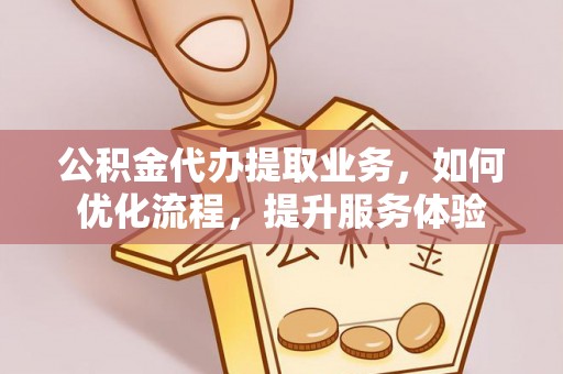 连州公积金代办提取业务，如何优化流程，提升服务体验